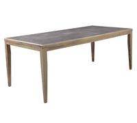 Table de jardin Eloges - Bois - Gris - 193cm