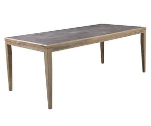 Table de jardin Eloges - Bois - Gris - 193cm