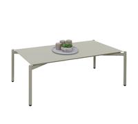 Table De Jardin En Aluminium Hwc-O11, Outdoor Lounge Table Table De Café Table De Balcon, 105x65cm Vert Clair Vert