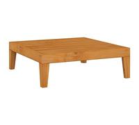 Table de Jardin en Bois d'Acacia Massif 68. 5x68. 5x24 cm - Salon d'Extérieur Modulaire Résistant aux Intempéries avec Construction Solide Idéal pour Jardin, Terrasse ou Assembler et Entretenir