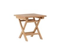 Table de Jardin en Teck "Kenya" 50cm Naturel