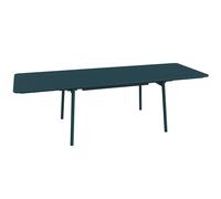 Table de jardin extensible 10 personnes FERMOB Monceau 165 / 255 x 90 cm - Bleu Acapulco