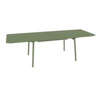 Table de jardin extensible 10 personnes FERMOB Monceau 165 / 255 x 90 cm - Cactus