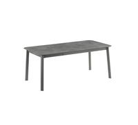Table De Jardin Extensible 8 à 10 Personnes - Oron - Hpl - Gris Fusain - Lafuma Mobilier