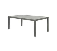 sweeek - Table de Jardin Extensible Aluminium 10-12 Places Kaki - Elora