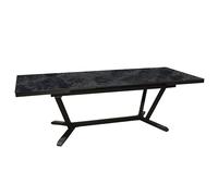 Table de jardin extensible aluminium plateau à lames Kedra® - Vita - L.180/240 x l.100 cm - 8/10 personnes