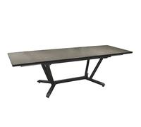 Table de jardin extensible aluminium plateau Kedra® - Vita - L.150/200/250 x l.90 cm - 6/10 personnes