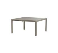 Table de jardin extensible aluminium sable Ovara