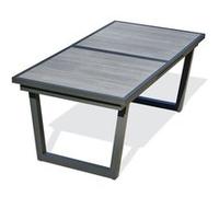 Table de jardin Extensible en Céramique "Olhos" 191-251cm Gris Anthracite Gris G