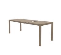 Table de jardin extensible Fiam Aria LxWxH 140/200x80x74cm