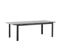 Table de Jardin Extensible "Levels" 229-310cm Noir