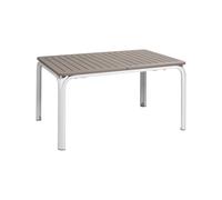 Table de Jardin Extensible Nardi 140 x 100 cm Alloro 140 42753.10.000 Tortora
