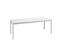 Table de Jardin Extensible Nardi 140 x 85 cm Rio Alu 48353.00.000 Bianco