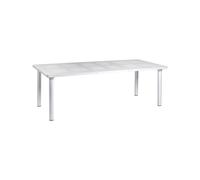 Table de Jardin Extensible Nardi 160 x 100 cm Libeccio 47553.00.000 Bianco
