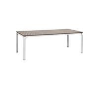 Table de Jardin Extensible Nardi 210 x 100 cm Alloro 210 42853.10.000 Tortora