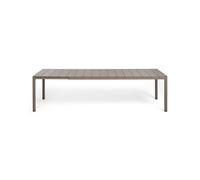 NARDI table pour extérieur RIO ALU 210 EXTENSIBLE GARDEN COLLECTION (Gris tourterelle - Aluminium verni)