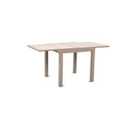 Table de Jardin Extensible "Ornela" 80-160cm Naturel
