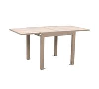 Table de Jardin Extensible "Ornela" 80-160cm Naturel