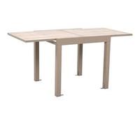 Table de Jardin Extensible "Ornela" 80-160cm Naturel