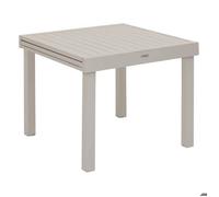Table rectangulaire extensible Piazza 8 p. argile Hespéride - Argile