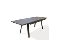 Table de Jardin Extensible "Stockholm" 150-225cm Gris Anthracite