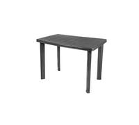 Table de jardin Farreto - 100 x 70 cm - Anthracite
