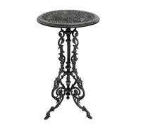 Table de jardin fer 72cm table d'appoint style antique