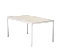 Table de jardin Four 160x90cm céramique powder-coated aluminum frame