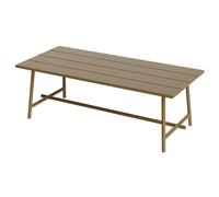 Table de jardin 6 à 8 personnes Fatboy Fred 220 x 100 cm - Marron Mochaccino
