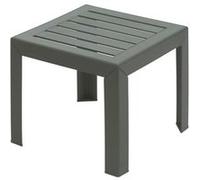Table de jardin GROSFILLEX Miami résine vert forêt 40 x 40 x 35 cm empilable Vert forêt G