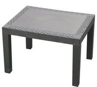 Table de jardin JACK en anthracite - env. 59 x 46 cm