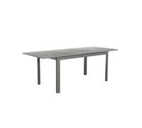 sweeek - Table de Jardin Kaki Seattle Extensible Aluminium. 8 Places. 173/236.5 x 100 x 75 cm