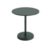 Table de jardin Linear Steel Ø 70cm H 73 x Ø 70cm