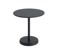 Table de jardin Linear Steel Ø 70cm H 73 x Ø 70cm