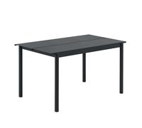 Table de jardin Linear Steel 140x75cm LxWxH 140x80x73.5cm