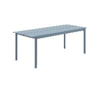 Table de jardin Linear Steel 200x75cm LxWxH 200x80x73.5cm