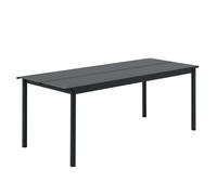 Table de jardin Linear Steel 200x75cm LxWxH 200x80x73.5cm