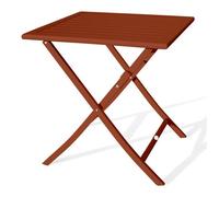Table de jardin MARIUS 70 cm pliante en aluminium