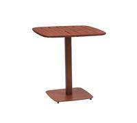 Hespéride - Table de Jardin 2 Places alegoria 70x70cm Acajou