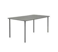 sweeek Table de jardin métal 6-8 places kaki Amelia 160x90xH725cm Kaki