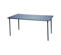 sweeek | Table de jardin métal 6-8 places marine Amelia 160x90xH725cm Bleu marine G
