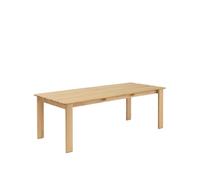 Table de Jardin Muuto Assemble L220 cm en Teck