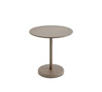 Table de Jardin Muuto Linear Steel Café 70x73 Taupe