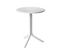 Table de Jardin Nardi 60 x 60 cm Step 40056.00.000 Bianco