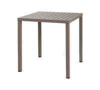 Table de Jardin Nardi 70 x 70 cm Cube 70 47859.10.000 Tortora
