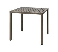 Table de Jardin Nardi 70 x 70 cm Cube 70 47867.53.000 Tabacco