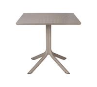 Table de Jardin Nardi 80 x 80 cm Clip 80 40082.10.000 Tortora