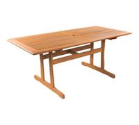 Table De Jardin Osaka - 180 X 90 Cm - Bois Naturel