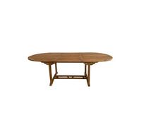 Table de jardin ovale extensible marzi
