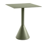 HAY Table carrée Palissade Cone - vert olive